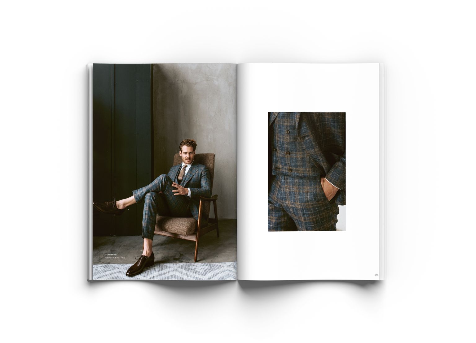 Intérieur du lookbook
