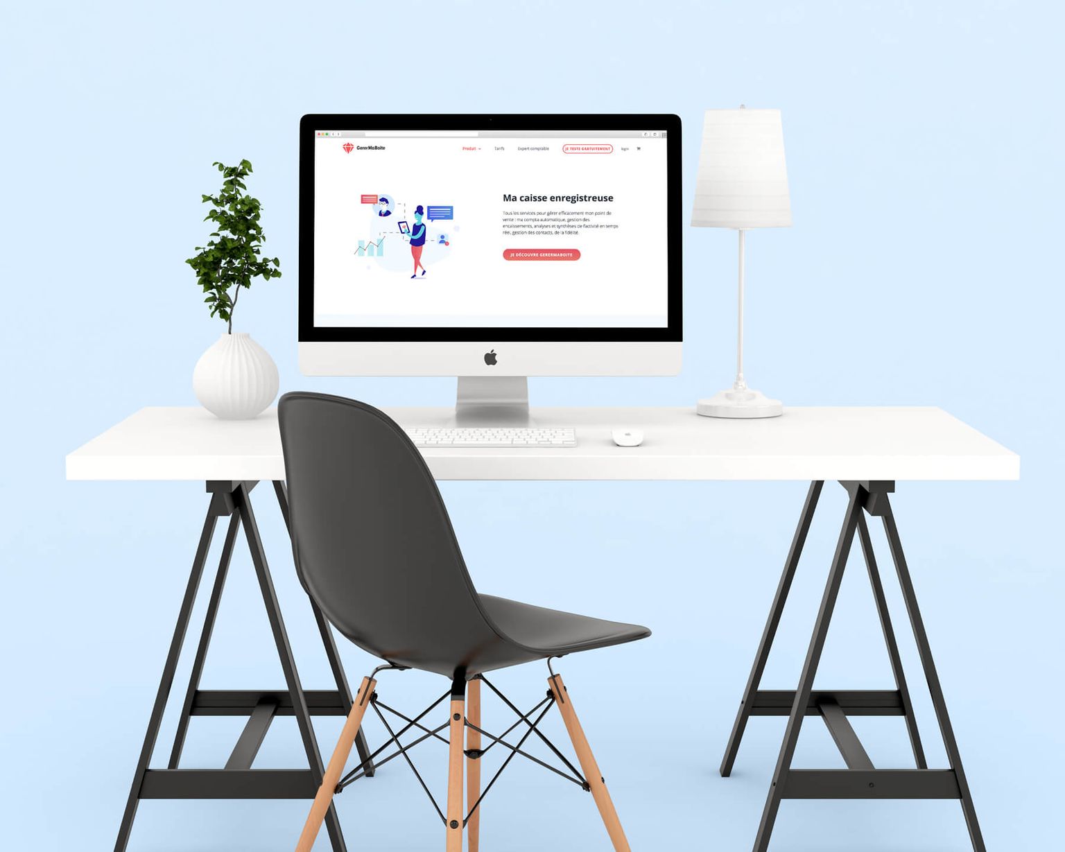 mise en situation du site