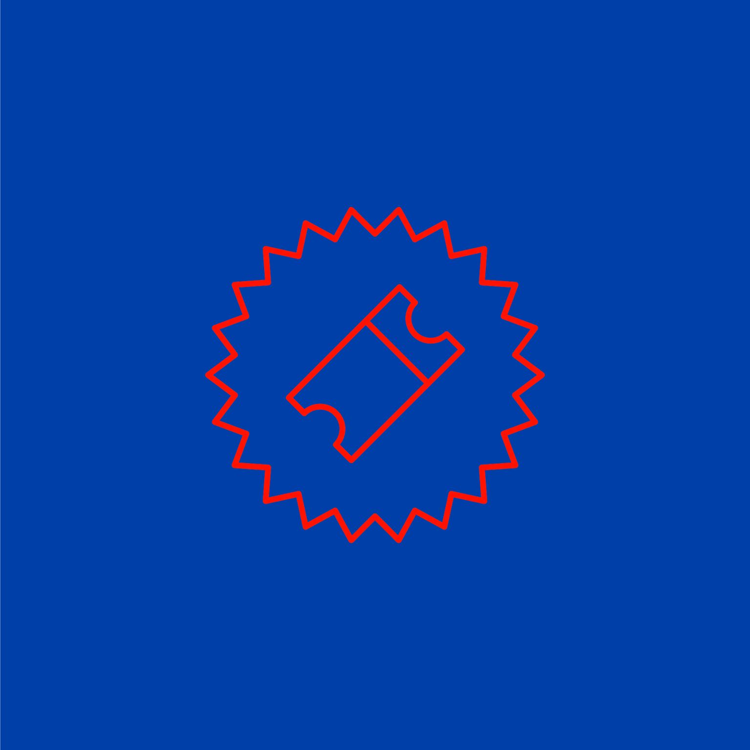 Pictogramme billeterie