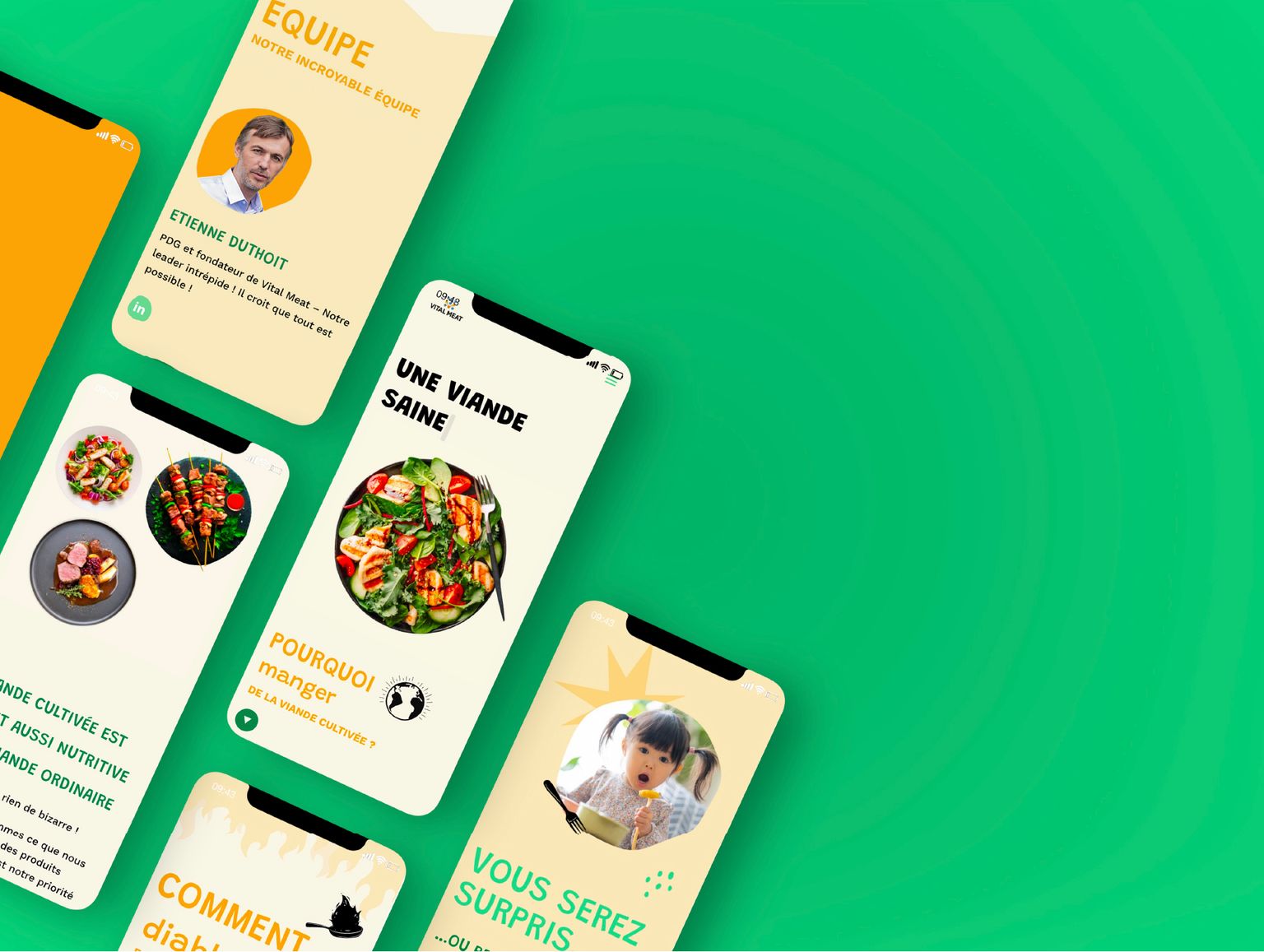 Mobile website design