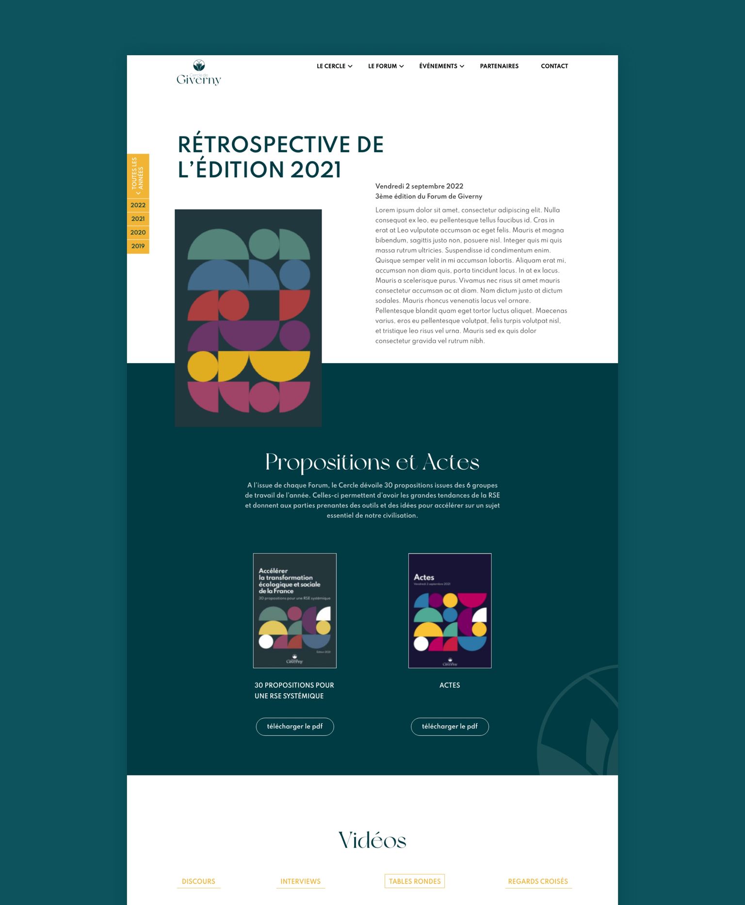Page site giverny