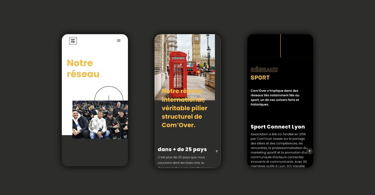 version mobile du site