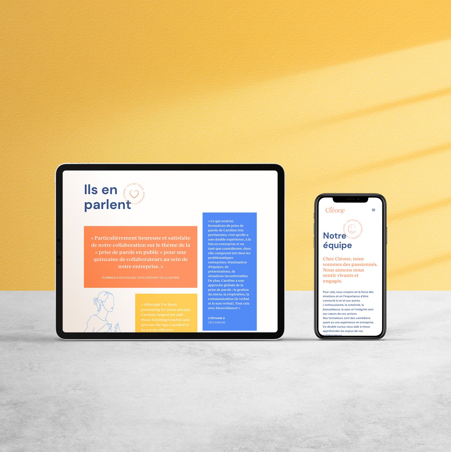 Site web responsive